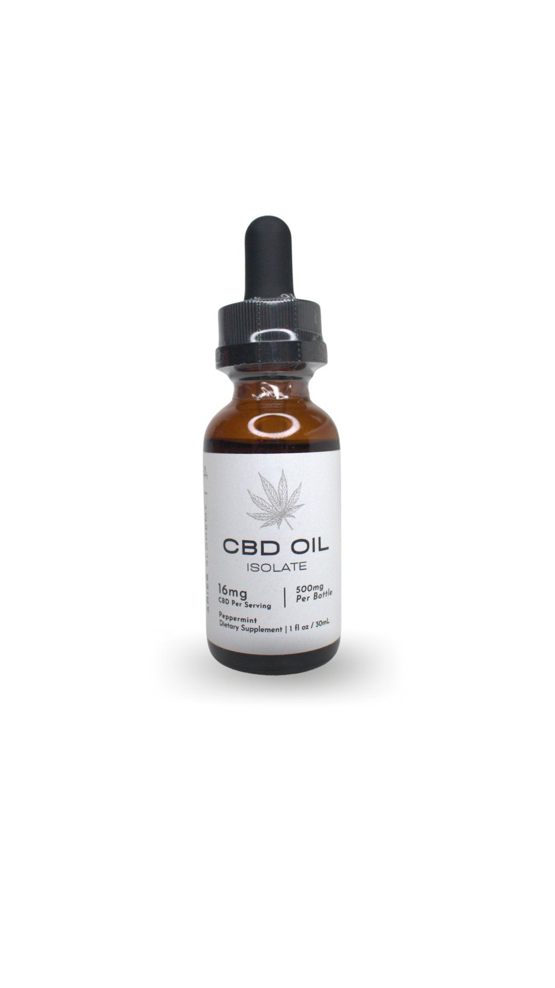 CBD Oil Isolate Tincture | 500 mg | aries alchemy